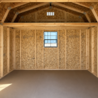 75783-1 10'x12' Economy High Barn Wood Shed