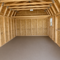 75787-1 12'x20' Economy High Barn Wood Shed