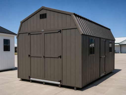 75787 12'x20' Economy High Barn Wood Shed