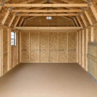 75789-1 12'x20' Economy High Barn Wood Shed
