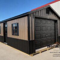 12'x24' Ranch Gable Metal Garage