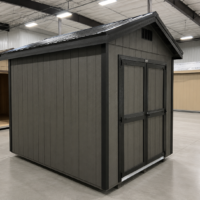 75851 8'x10' Ranch Gable Wood Panel Shed