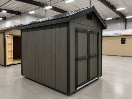 75851 8'x10' Ranch Gable Wood Panel Shed
