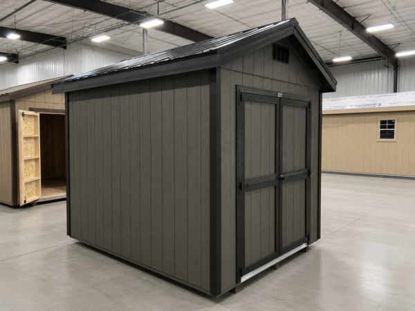 75851 8'x10' Ranch Gable Wood Panel Shed