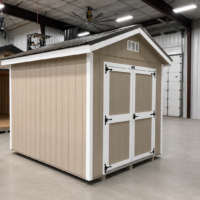 75854 8'x10' Ranch Gable Wood Panel Shed