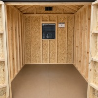75859-1 8'x10' Ranch Gable Wood Panel Shed