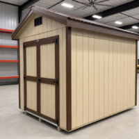 75859 8'x10' Ranch Gable Wood Panel Shed