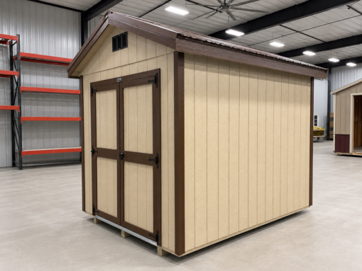 75859 8'x10' Ranch Gable Wood Panel Shed