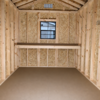 75863-1 8'x10' Ranch Gable Wood Panel Shed