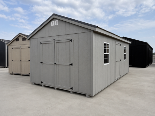 12'x20' Economy Ranch Gable Wood Shed