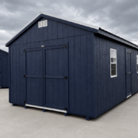 75919 12'x24' Economy Ranch Gable Wood Shed