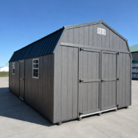 75998 12'x24' Economy High Barn Wood Shed