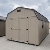 76024 12'x24' Economy High Barn Wood Shed