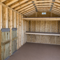 76240-1 10'x20' Ranch Gable Wood Panel Shed