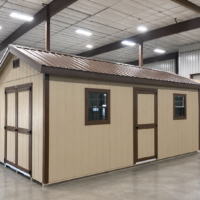 76244 10'x20' Ranch Gable Wood Panel Shed
