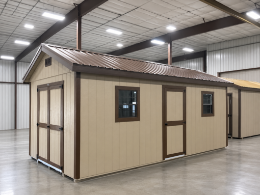 76244 10'x20' Ranch Gable Wood Panel Shed