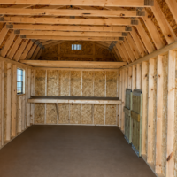 10'x20' High Barn Wood Panel Shed