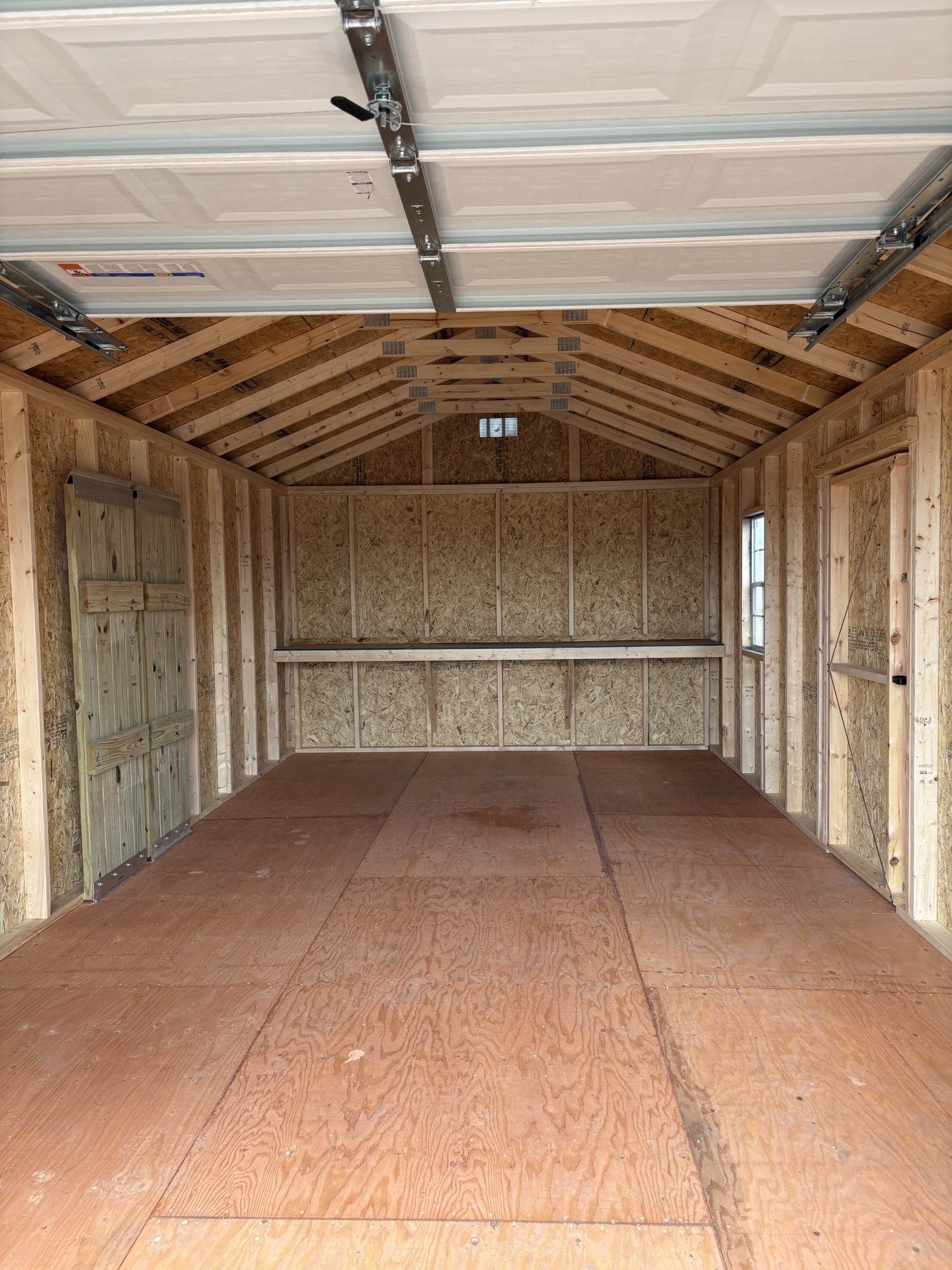 12'x24' Economy Ranch Wood Panel Garage For Sale| #76295