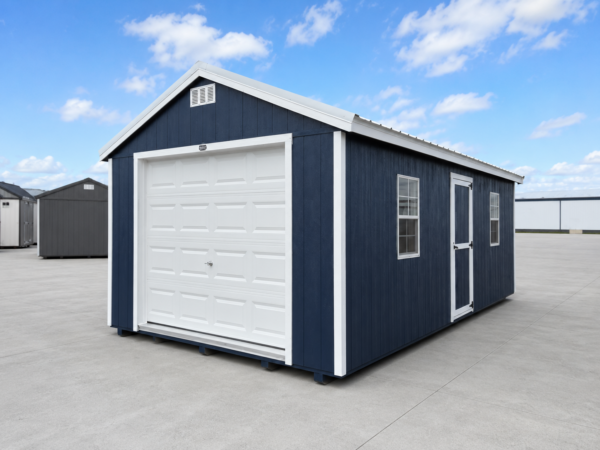 12'x24' Economy Ranch Wood Panel Garage
