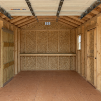 10"x20" Economy Ranch Wood Panel Garage