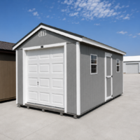 10"x20" Economy Ranch Wood Panel Garage