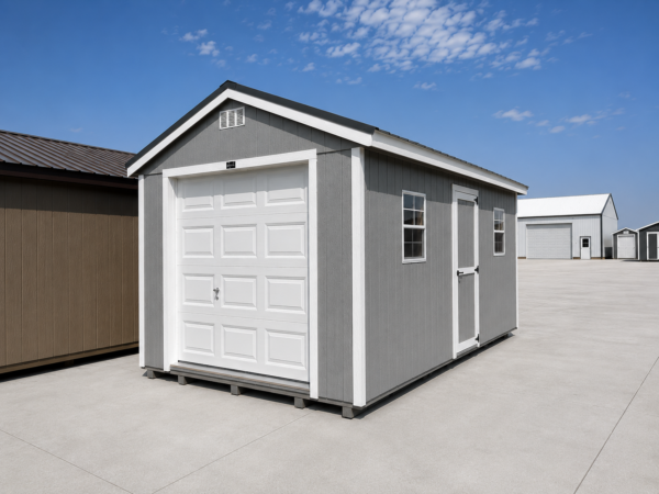 10"x20" Economy Ranch Wood Panel Garage