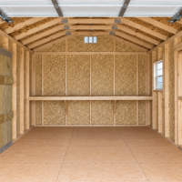 10'x20' Economy Ranch Wood Panel Garage
