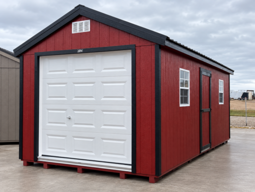10'x20' Economy Ranch Wood Panel Garage