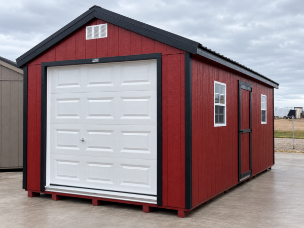 10'x20' Economy Ranch Wood Panel Garage