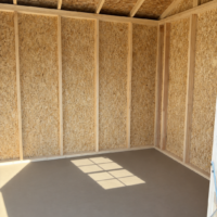 76355-1 10'x16' Economy Ranch Gable Wood Shed