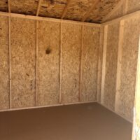 10'x16' Economy Ranch Gable Wood Shed