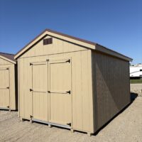 10'x16' Economy Ranch Gable Wood Shed