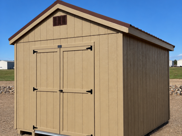 10'x16' Economy Ranch Gable Wood Shed