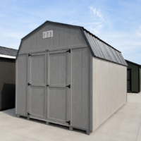76370 10'x16' Economy High Barn Wood Shed
