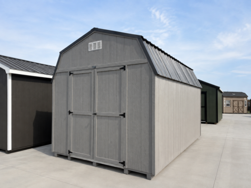 76370 10'x16' Economy High Barn Wood Shed