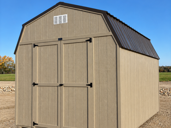 10'x16' Economy High Barn Style Wood Shed
