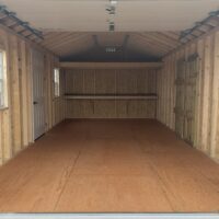 12'x24' Ranch Gable Wood Panel Garage