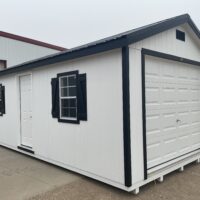 12'x24' Ranch Gable Wood Panel Garage