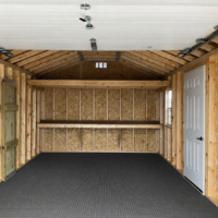 12'x20' Ranch Gable Wood Panel Garage