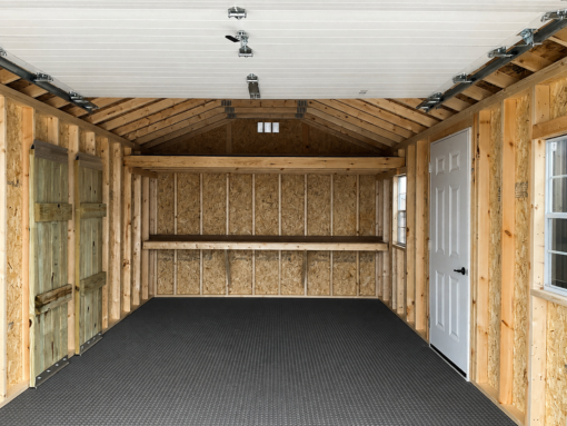 12'x20' Ranch Gable Wood Panel Garage