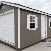 12'x20' Ranch Gable Wood Panel Garage