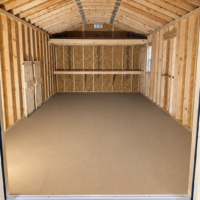 12'x24' Ranch Gable Wood Panel Shed