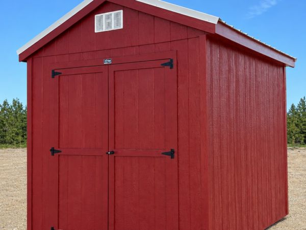 76458 8'x10' Economy Ranch Gable Wood Shed