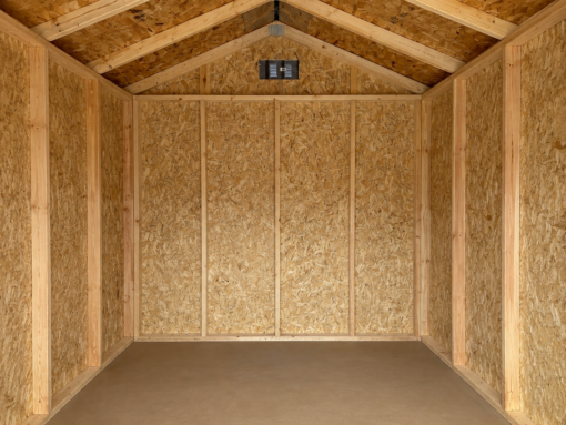 76461-2 8'x10' Economy Ranch Gable Wood Shed