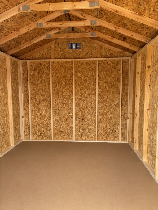 76465-1 10'x12' Economy Ranch Gable Wood Shed
