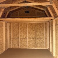 10'x12' Economy High Barn Wood Shed