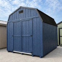 10'x12' Economy High Barn Wood Shed