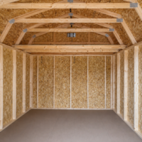 10'x12' Economy High Barn Wood Shed
