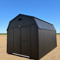 10'x16' Economy High Barn Style Wood Shed