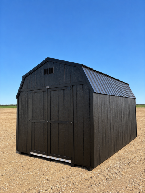 10'x16' Economy High Barn Style Wood Shed